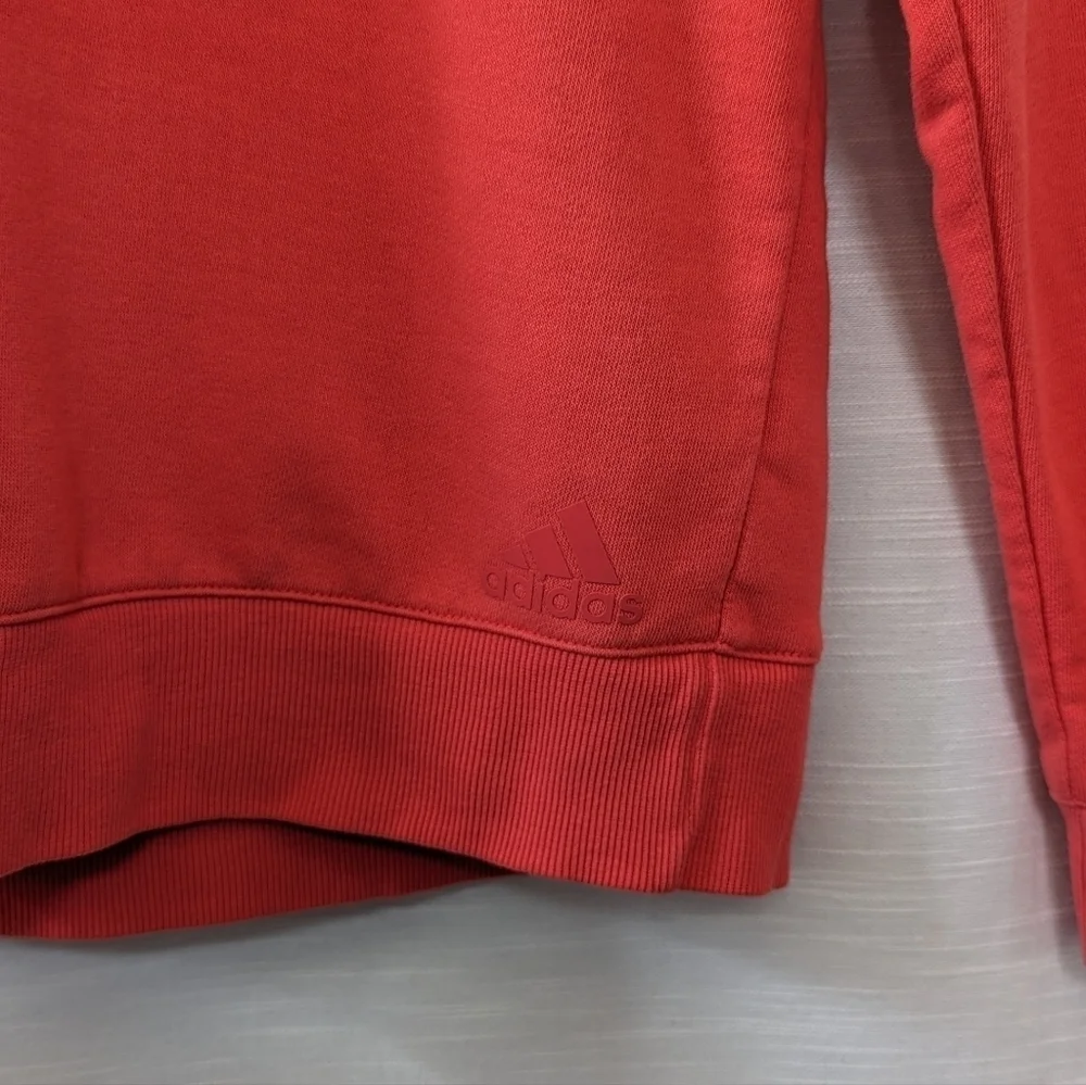 Lightweight Adidas Crewneck‎ Coral Sweatshirt - Picture 9 of 14